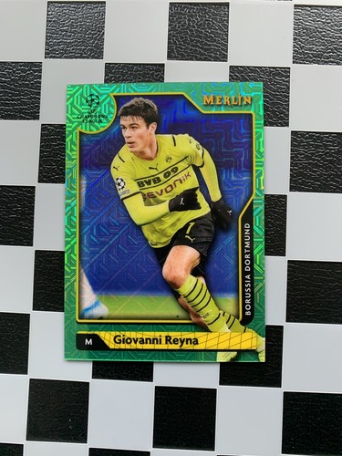 Giovanni Reyna 2021 Topps Merlin Chrome Green /99