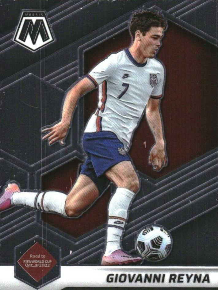 Giovanni Reyna 2021 Panini Mosaic Road to FIFA World Cup