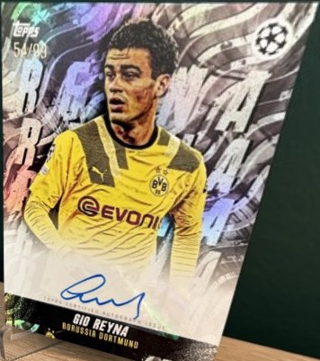 Giovanni Reyna Topps Platinum Curated Set /99