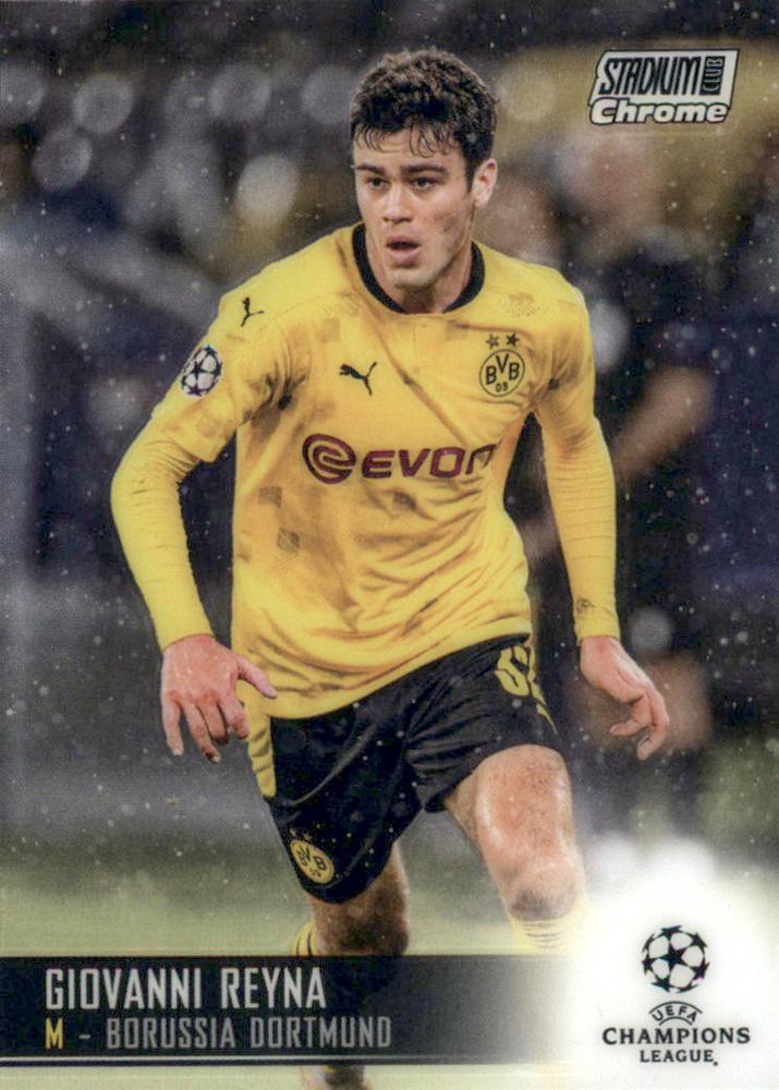 Giovanni Reyna 2020 Topps Stadium Club Chrome UEFA 44