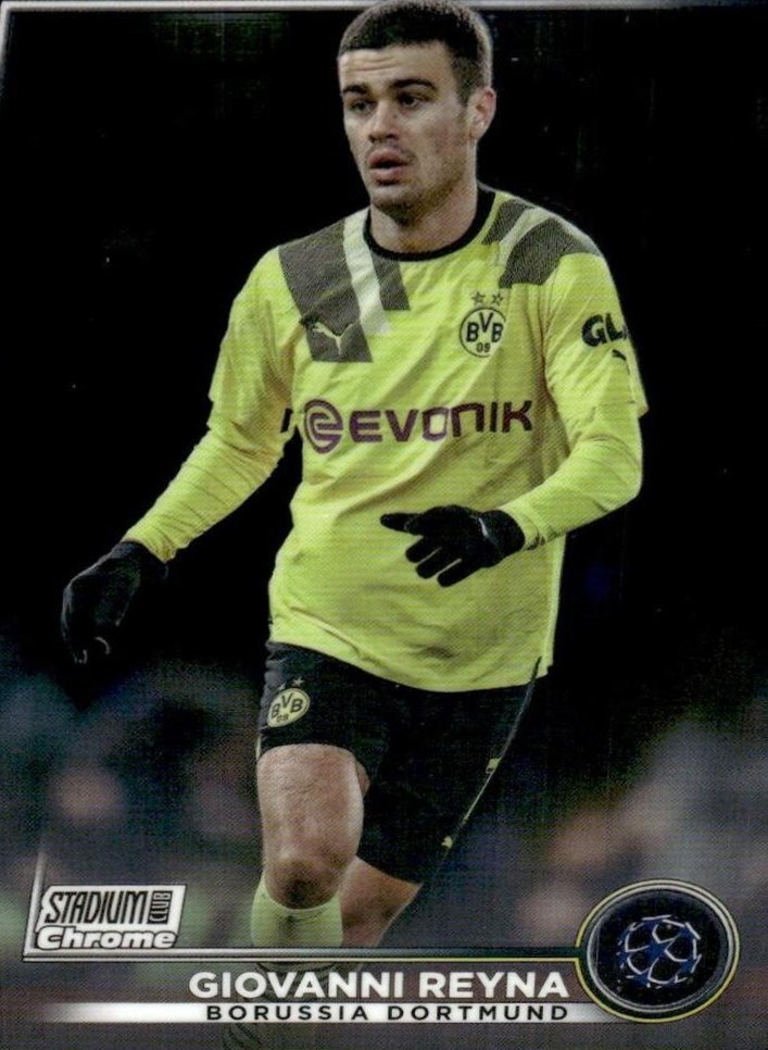 Giovanni Reyna 2022 Topps Stadium Club Chrome UEFA 59