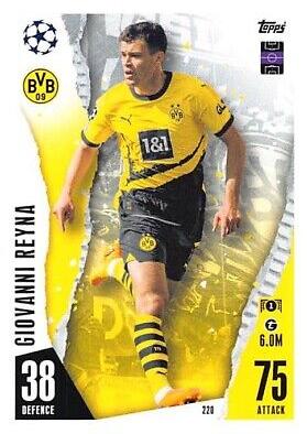 Giovanni Reyna 2023 Topps Match Attax UEFA Club Competitions