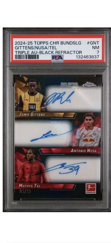 Gittens / Nusa / Tel 2024 Topps Chrome /10