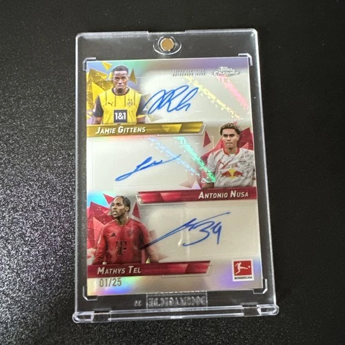 Gittens, Nusa, Tel 2024 Topps Chrome /25