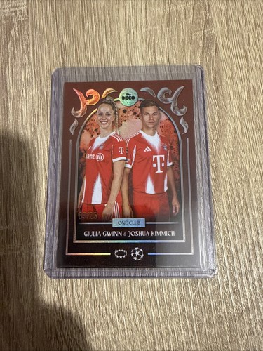 Giulia Gwinn & Joshua Kimmich 2025 Topps Deco /25