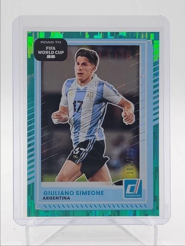 Giuliano Simeone 2025 Panini Donruss FIFA World Cup Teal /199