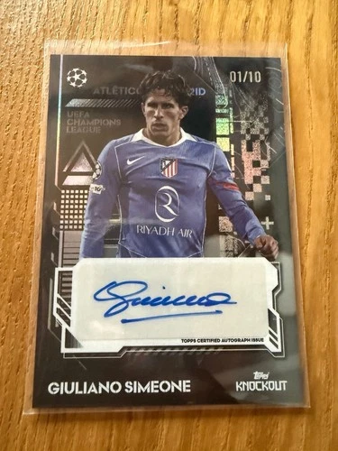Giuliano Simeone 2025 Topps Knockout /10