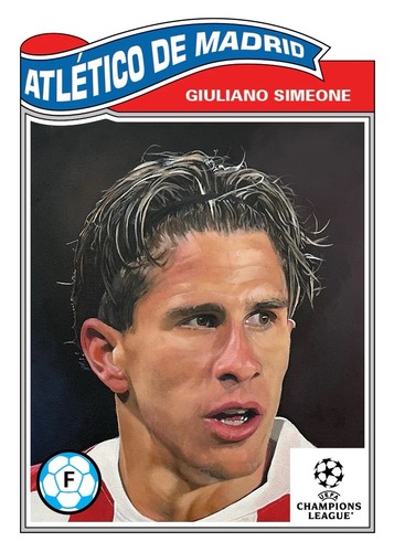 Giuliano Simeone 2025 Topps Living Set UCC UEFA #866