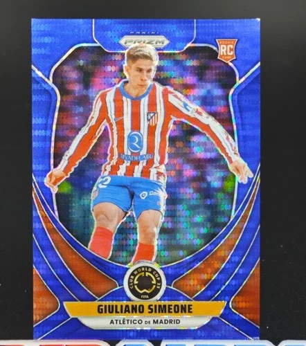 Giuliano Simeone 2025 Panini Prizm Blue Pulsar /275