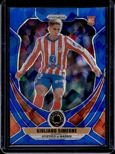 Giuliano Simeone 2025 Panini Prizm Copa Mundial de Clubes de la FIFA 2025 Blue Ice /175