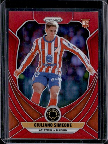 Giuliano Simeone 2025 Panini Prizm Copa Mundial de Clubes de la FIFA 2025 Rojo /199