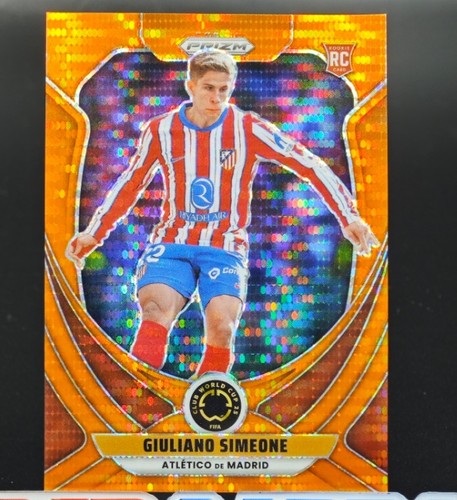Giuliano Simeone 2025 Panini Prizm Copa Mundial de Clubes de la FIFA Naranja Pulsar 113/149