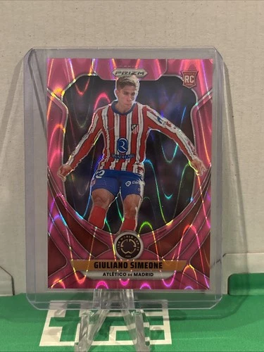 Giuliano Simeone 2025 Panini Prizm FIFA Club World Cup Pink Seismic Prizm /299