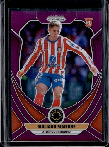 Giuliano Simeone 2025 Panini Prizm FIFA Club World Cup Purple /125