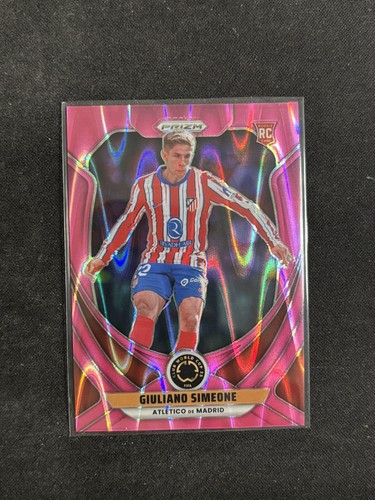 Giuliano Simeone 2025 Panini Prizm FIFA CWC Pink Seismic /299