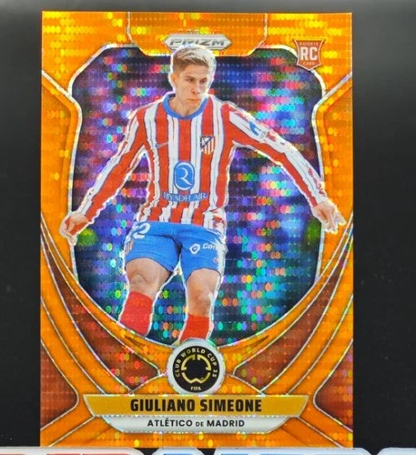 Giuliano Simeone 2025 Panini Prizm Orange Pulsar /149