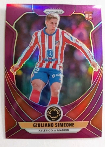 Giuliano Simeone 2025 Panini Prizm Purple Prizm /125