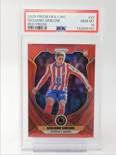 Giuliano Simeone 2025 Panini Prizm Rojo /199