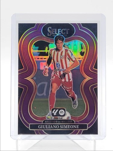 Giuliano Simeone 2025 Panini Select Purple Prizm /125