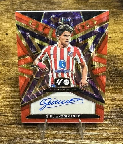 Giuliano Simeone 2025 Panini Select Red Wave