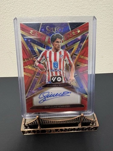 Giuliano Simeone 2025 Panini Select Rojo Flash