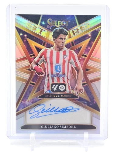 Giuliano Simeone 2025 Panini Select Silver Prizm