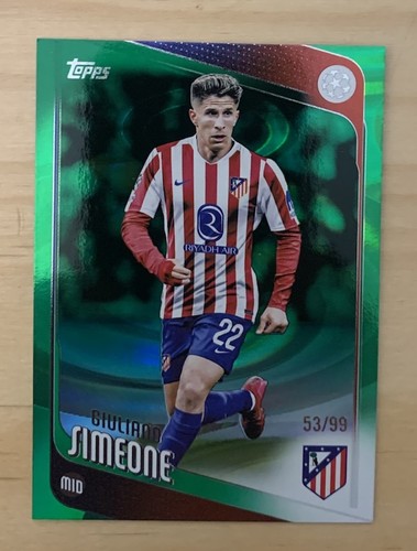 Giuliano Simeone 2026 Topps UCC /99