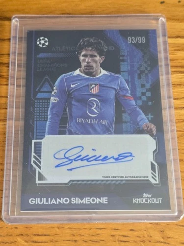 Giuliano Simeone 2025 Topps UCC /99