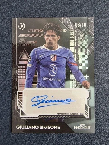 Giuliano Simeone 2025 Topps UCC Knockout /10