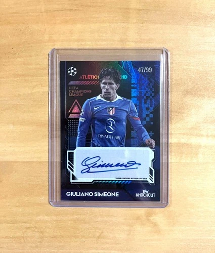 Giuliano Simeone 2025 Topps UCC Knockout /99
