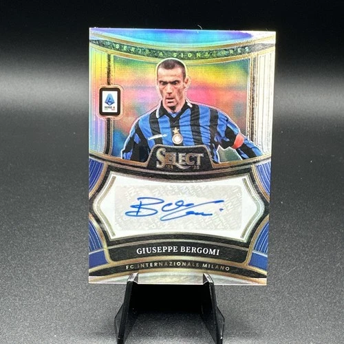 Giuseppe Bergomi 2024 Panini Select Serie A Silver Prizm /999