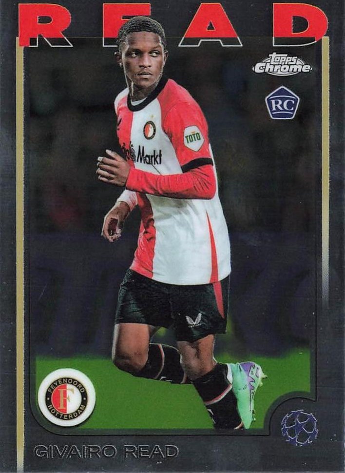 Givairo Read 2024 Topps Chrome UEFA Club Competitions