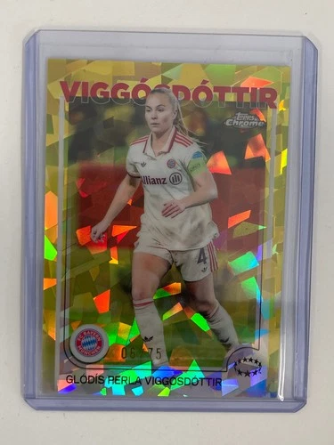 Glodis Perla Viggosdottir 2025 Topps Sapphire Sapphire /75
