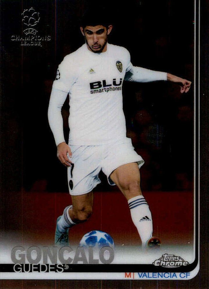 Gonçalo Guedes 2018 Topps Chrome UCC 34