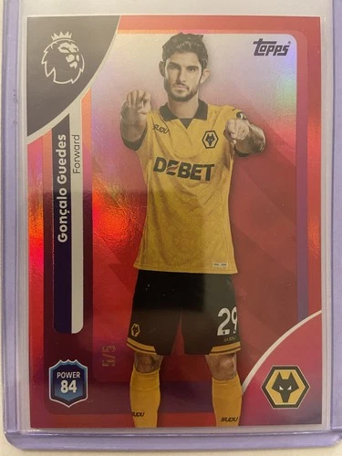 Gonçalo Guedes 2025 Topps Premier League Red /5