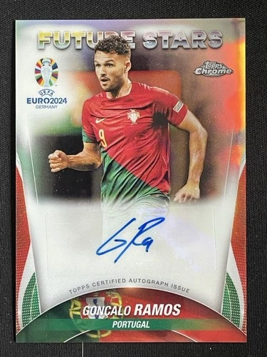 Gonçalo Ramos 2024 Topps Chrome Refractor