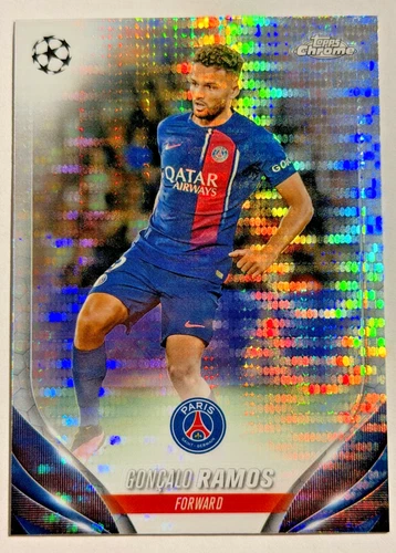 Gonçalo Ramos 2023 Topps Chrome Silver Pulsar Refractor