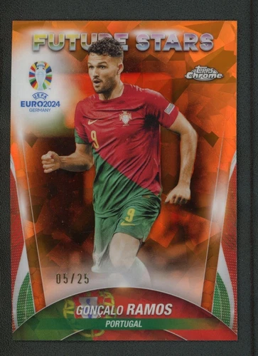 Gonçalo Ramos 2024 Topps Cromo UEFA Euro 2024 Orange /25