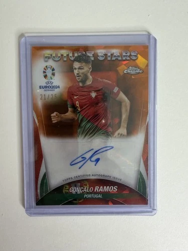 Gonçalo Ramos 2024 Topps Cromo UEFA Euro Zafiro /25