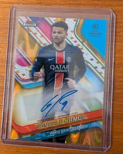 Gonçalo Ramos 2025 Topps Finest /50