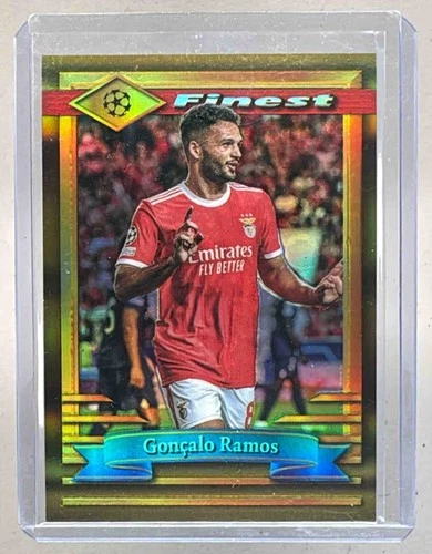Gonçalo Ramos 2022 Topps Finest Gold /50
