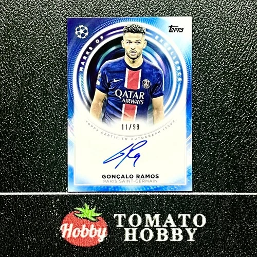 Gonçalo Ramos 2024 Topps Merlin Chrome /99