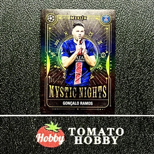 Gonçalo Ramos 2024 Topps Merlin Chrome Gold Refractor /50