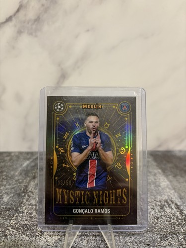 Gonçalo Ramos 2024 Topps Merlin Chrome Mystic Nights 13/50