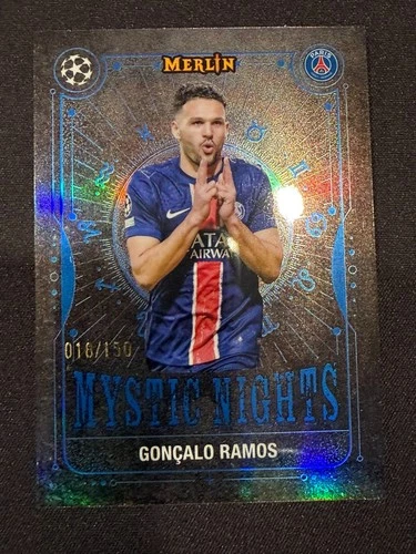Gonçalo Ramos 2024 Panini Merlin UEFA Club Competitions Blue /150