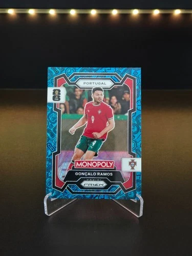 Gonçalo Ramos 2026 Panini Monopoly Prizm FIFA World Cup Blue Wave