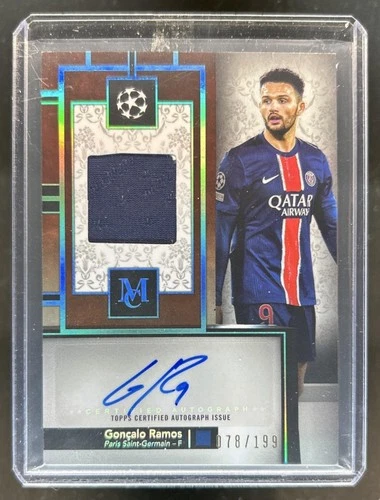 Gonçalo Ramos 2024 Topps Museum Aquamarine /199
