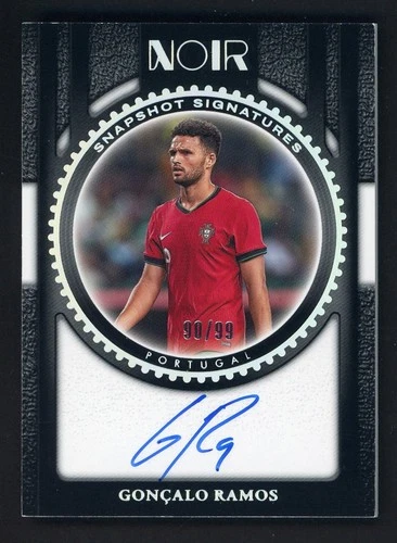 Gonçalo Ramos 2024 Panini Noir /99