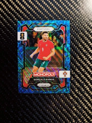 Gonçalo Ramos 2026 Panini Prizm Blue Wave #30
