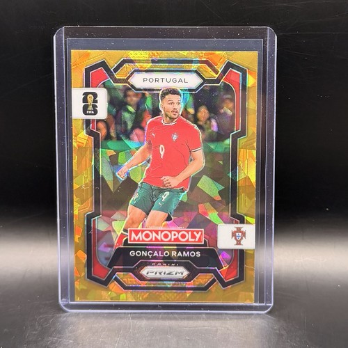 Gonçalo Ramos 2026 Panini Prizm Gold Cracked Ice #30